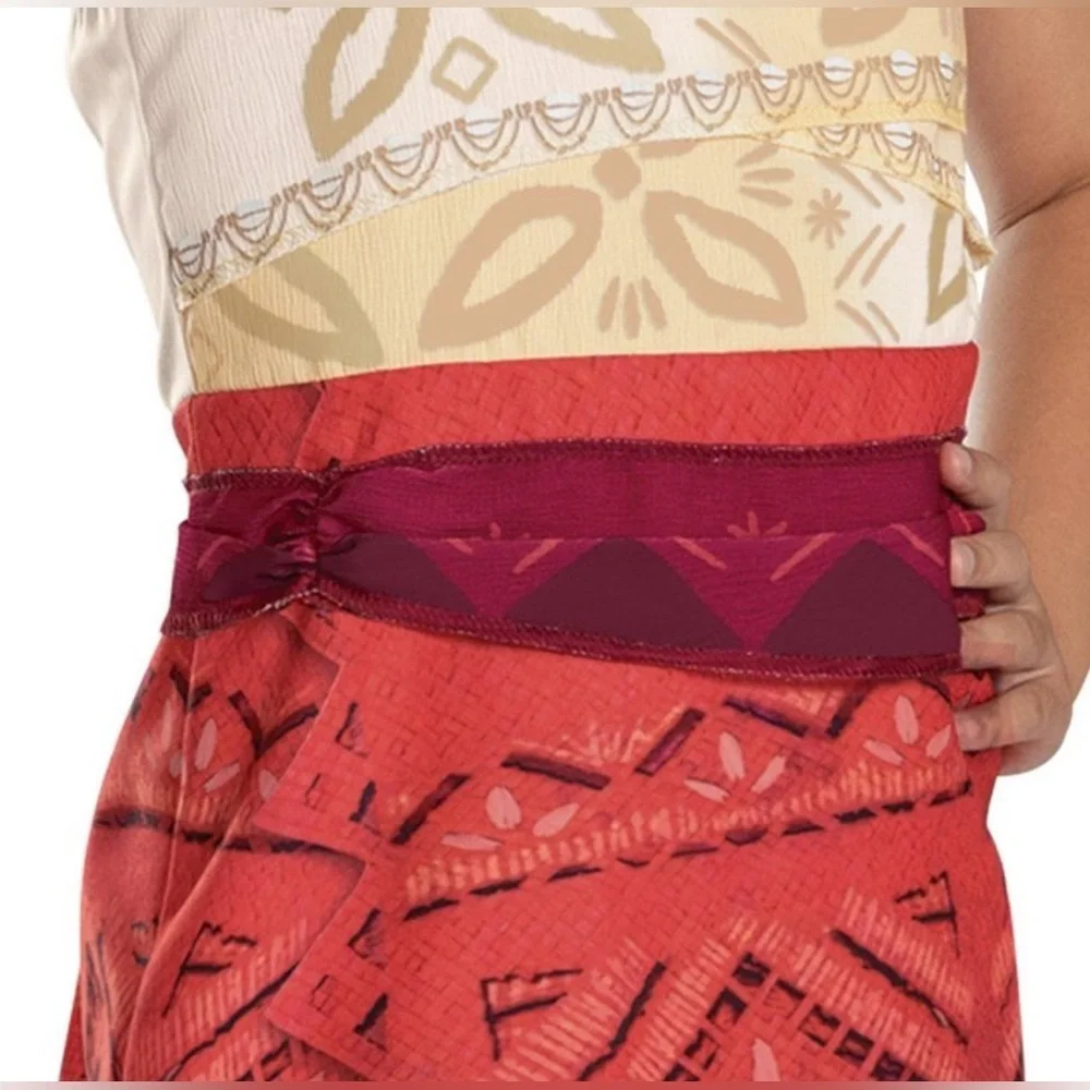 DISNEY Moana 2 Classic Costume Dress- Size 4-6x - Picture 3 of 8
